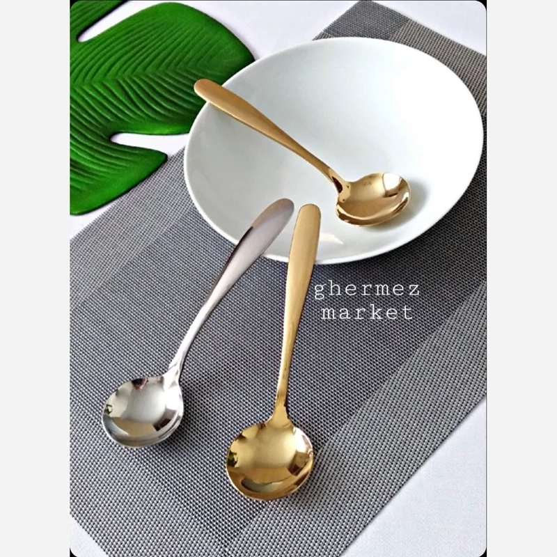 ملاقه خورش استیل یونیک