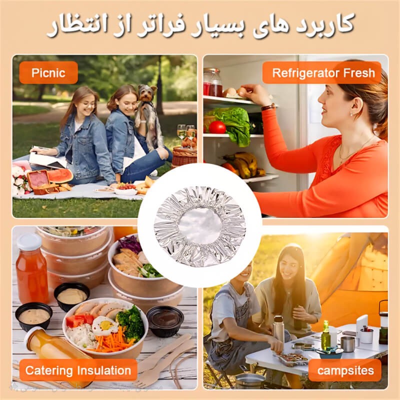 درپوش همه کاره آلمینیومی 10 عددی