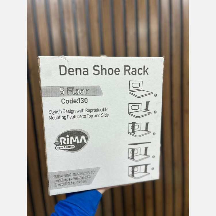 جاکفشی پلاستیکی ایستاده 5 طبقه مدل Dena