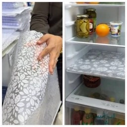 روکش داخل کابینت و طبقات یخچال 4عددی