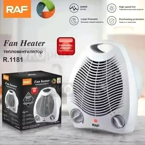 هیتر برقی بخاری برقی رومیزی فن دار راف وارداتی مدل R.1181