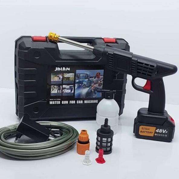 کارواش شارژی 48 ولت cleaning gun