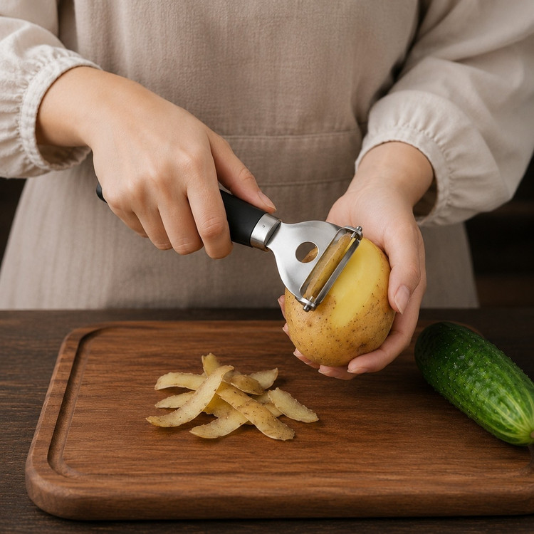 پوست کن تیغه استیل درجه یک خارجی
