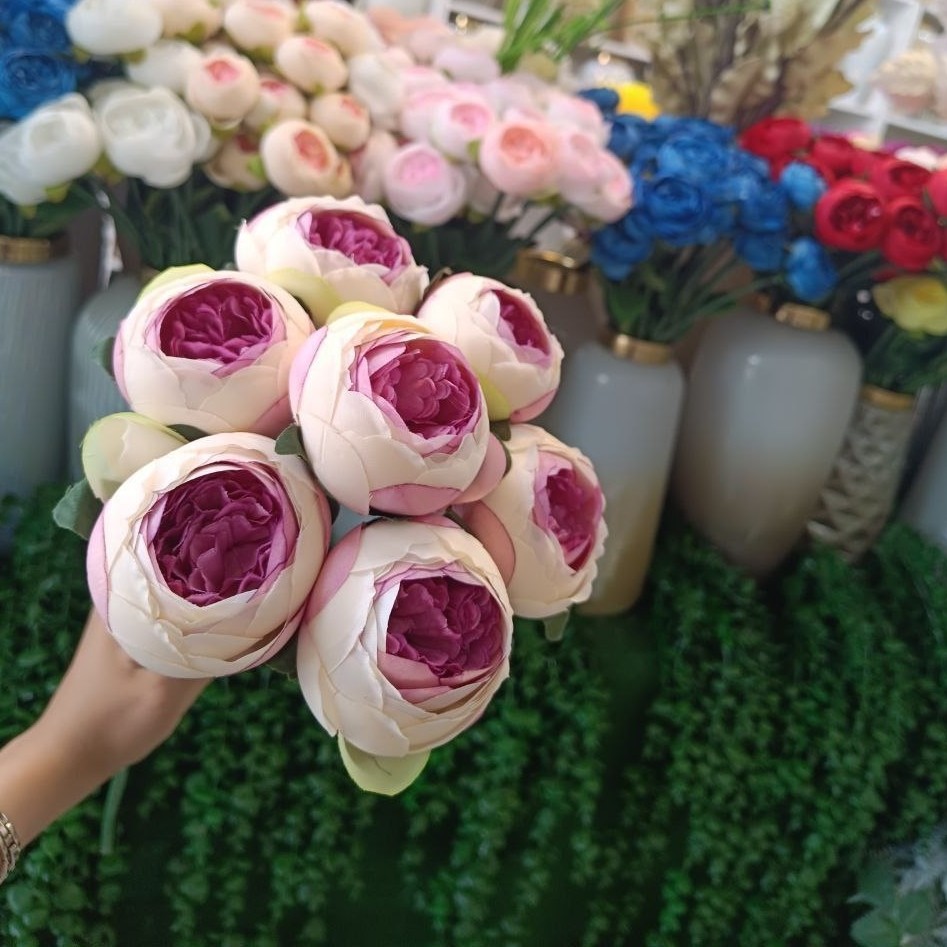 شاخه گل مصنوعی پیونی
