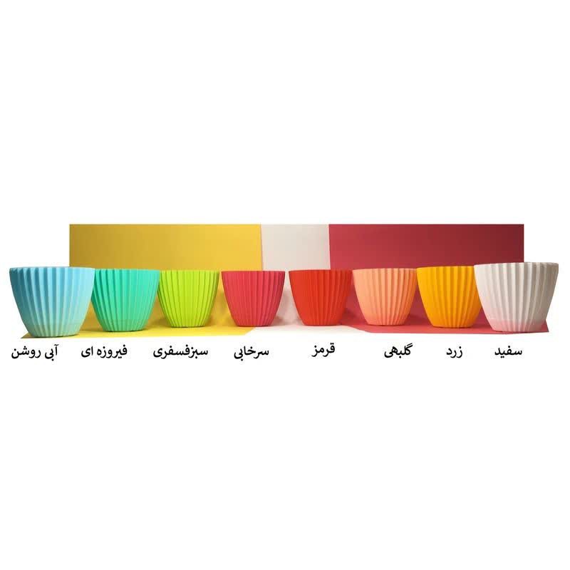 گلدان نقلی پلاستیکی سایز کاکتوس