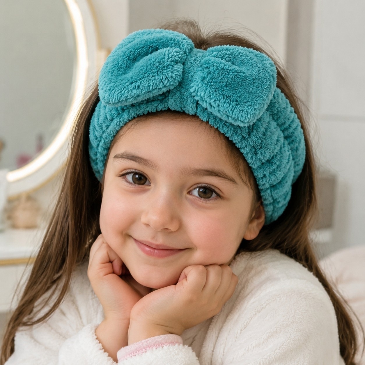 هدبند حوله ای پاپیون