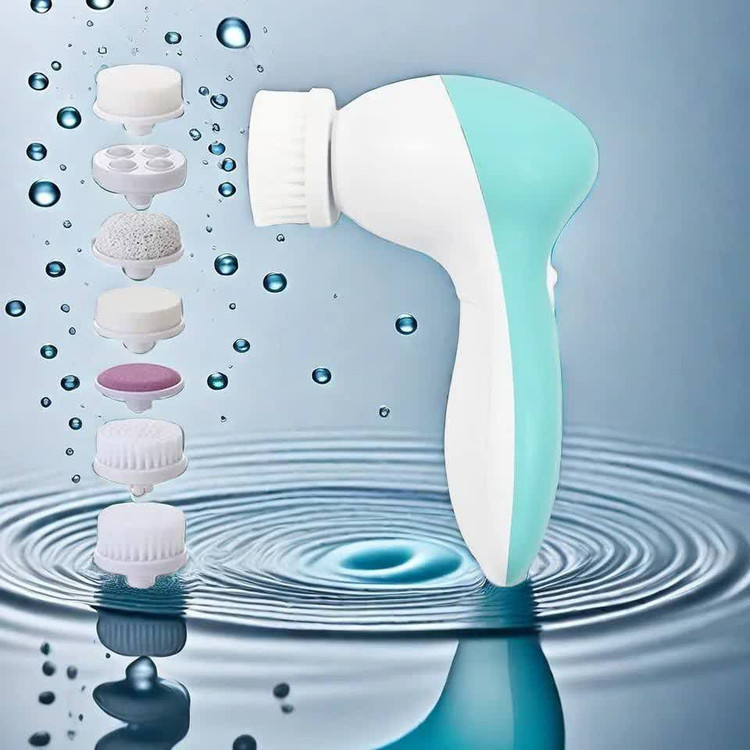 ست فرچه و ماساژور صورت دستگاه ماساژ صورت