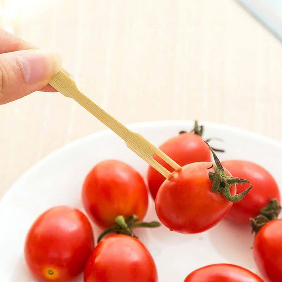 چنگال چوبی زیتون و خرماخوری