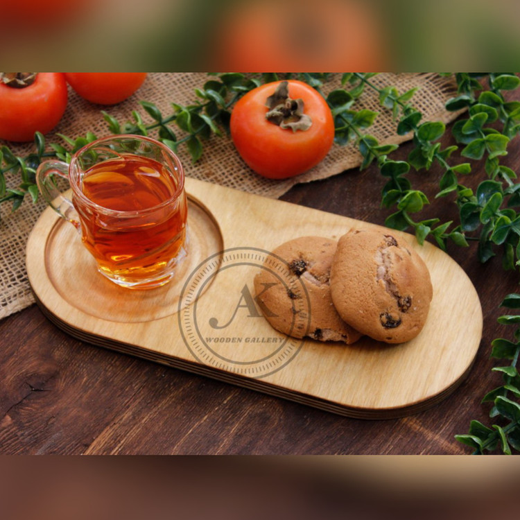 ظرف چوبی اردو خوری چوبی زیر لیوانی چوبی کافه