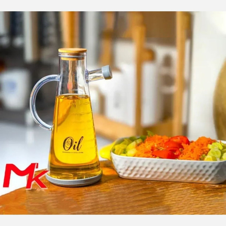 ظرف روغن ریز 1 لیتری مدل هرمی