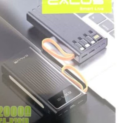 پاور بانک 20000 calus smart live کیفیت عالی ضمانتی 4 الی 5 بار گوشی را شارژ با نگهداری شارژ عالی