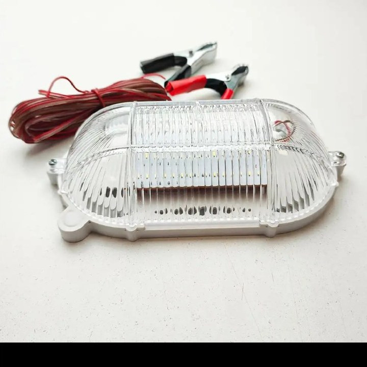 چراغ سیار خودروتک مدل 12v LED مخصوص سرباتری کد1