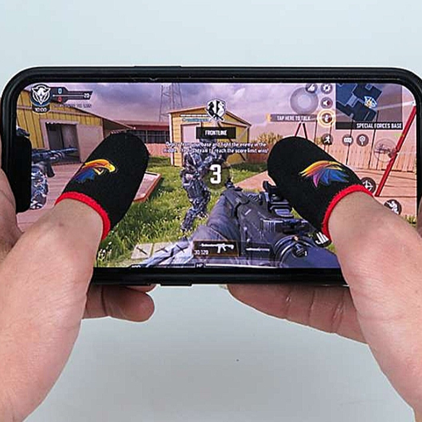 آستین کنترل کننده انگشتی عرق گیر گیمینگ اورجینال درچندطرح زیباMEMO Gaming  Sleve کد1