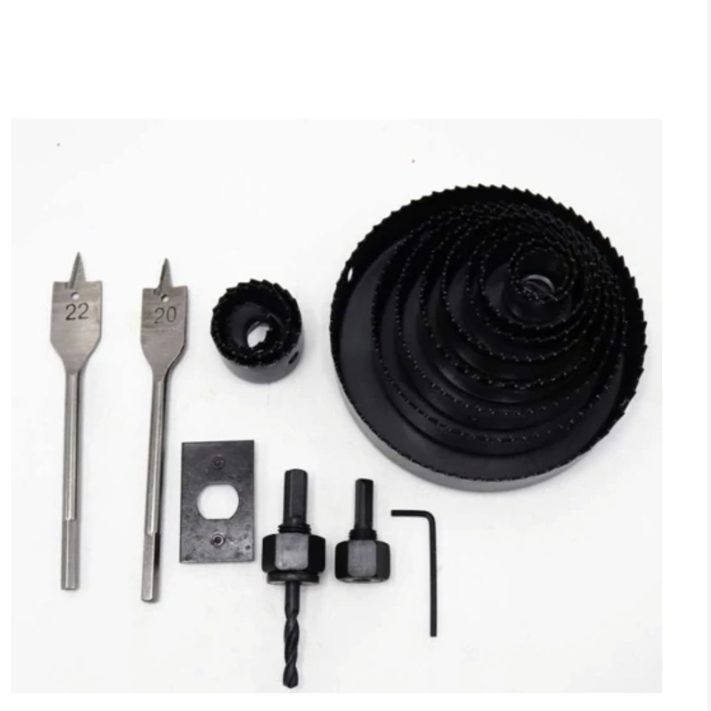 مته گرد فلز بر کد YP-CHOOB-018 سایز 19-127 میلیمتر مجموعه 18 موجوده