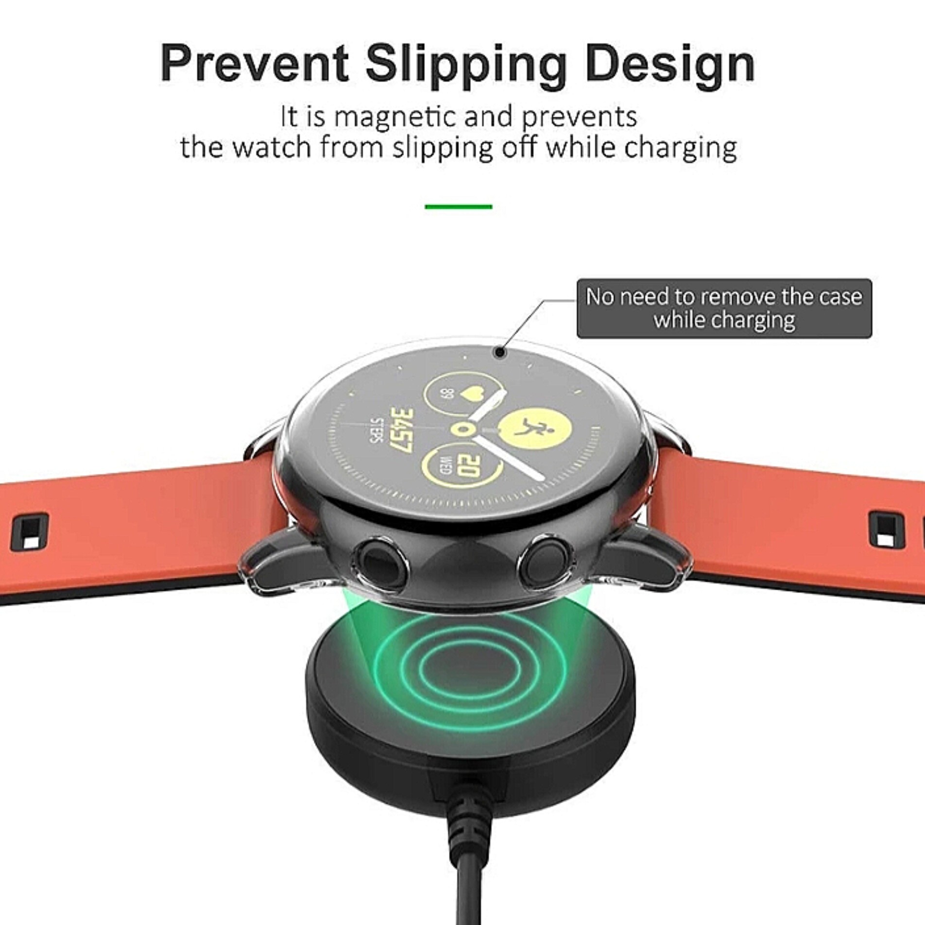 کابل شارژ ساعت هوشمند سامسونگ تاپیه سیGalaxy Watch Active اصلی