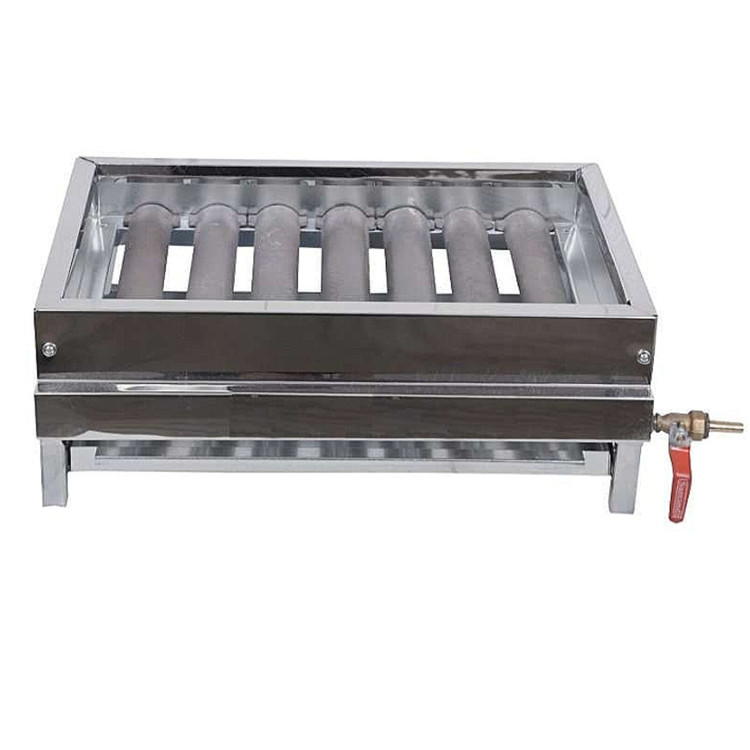 کباب پز گازی شیک و زیبا 7 شعله