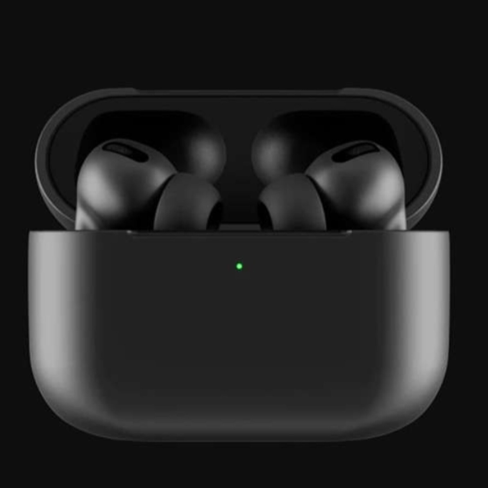 هدفون بی سیم طرح اپل Air pods pro بامحفظه شارژ رنگ مشکی