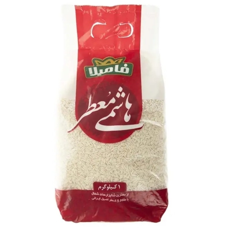 برنج طارم هاشمی فامیلا درجه یک وزن 1 کیلوگرم