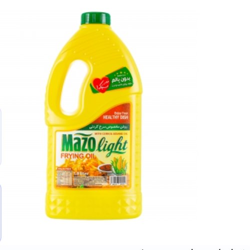 روغن سرخ کردنی مازولایت اصلی 1.5 لیتر با شیشه شفاف ارسال میشه