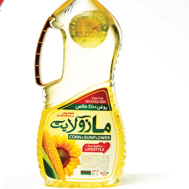 روغن ذرت سرخ کردنی فرابکر مازولایت اصلی وزن1350 گرم