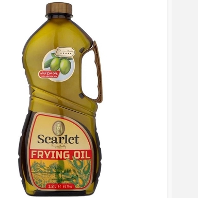 روغن سرخ کردنی زیتون اسکارلت وزن 1.5 لیتری کیفیت عالی بدون بو