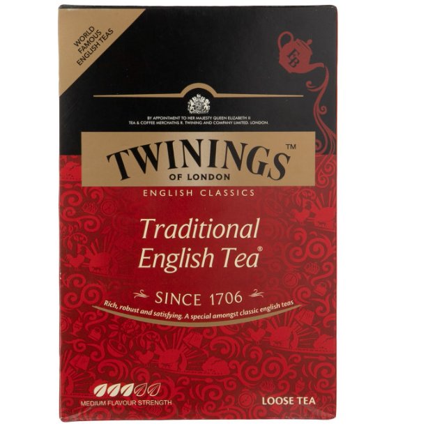 چای سیاه سنتی انگلیسی توینینگز مقدار 450 گرم موجوده کد