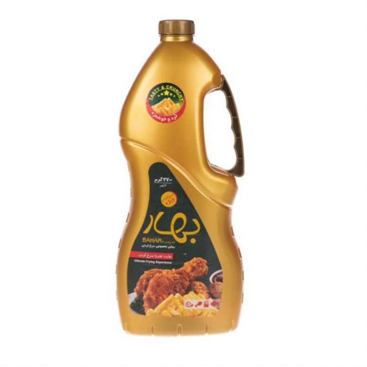 روغن سرخ کردنی کم جذب بهار 2 لیتری موجوداست
