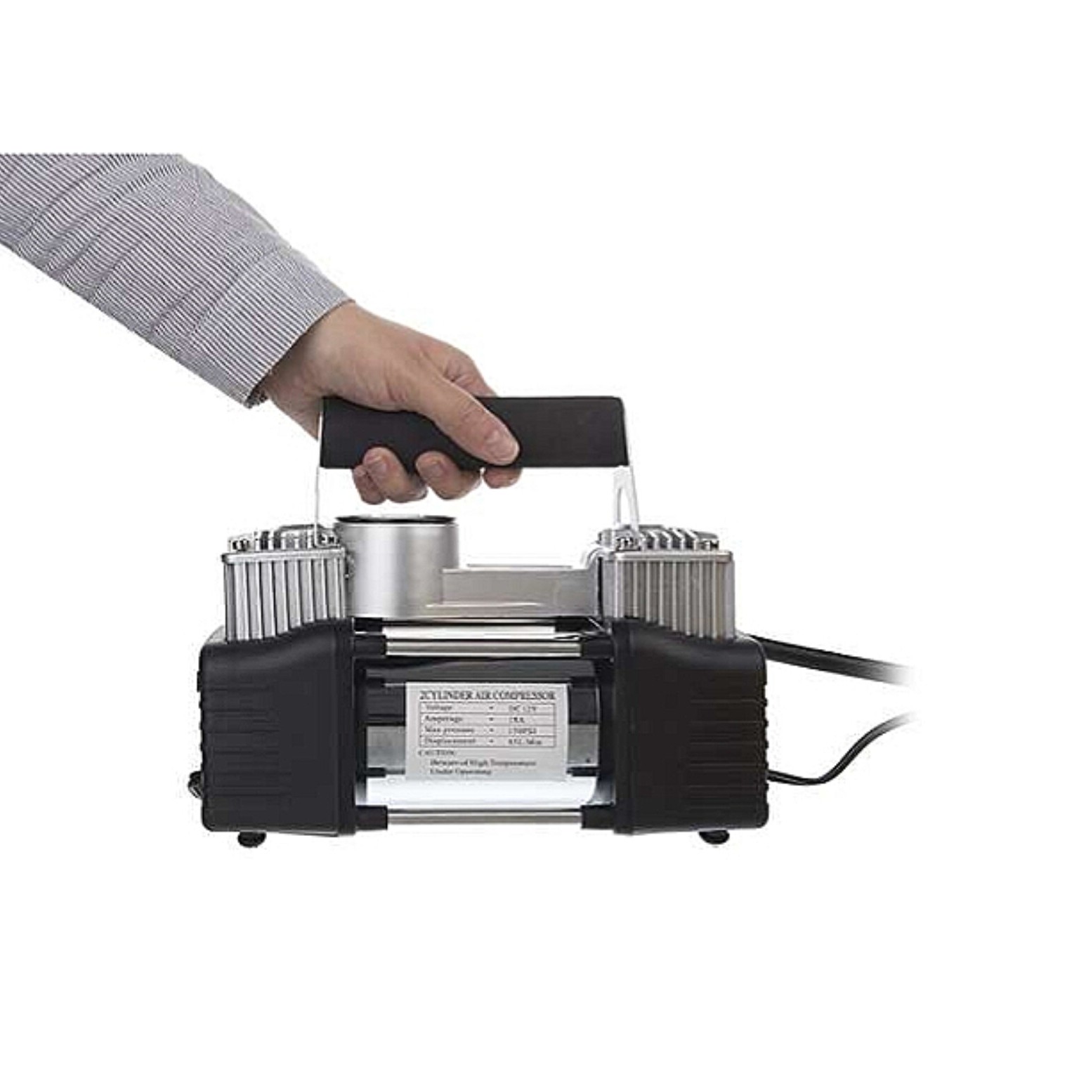 کمپرسور فندکی خودرو قوی دو سیلندر 2Cylinderair compressor4 کد1