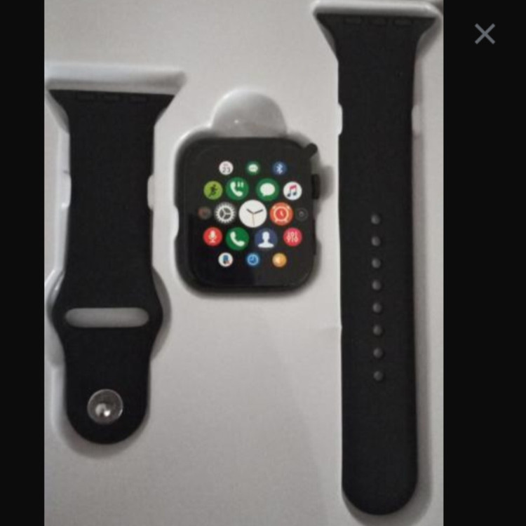 ساعت هوشمند اپل واچ سری 8 مدل 2023 Smart Watch T500 رنگ مشکی موجود است
