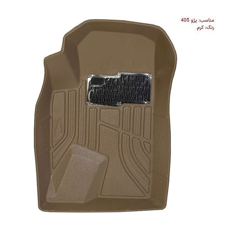 کفپوش پنج بعدی سمندرنگ مشکی