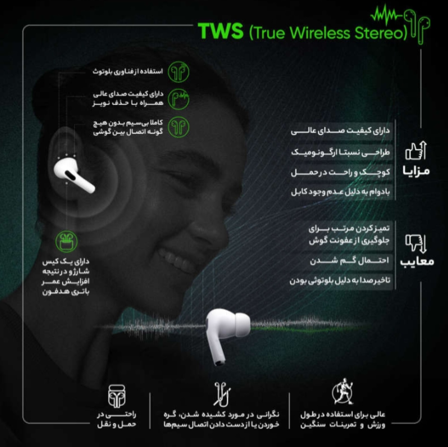 هدفون بی سیم سامسونگ فوق العاده زیبا صدا وکیفیت عالی درجه یک