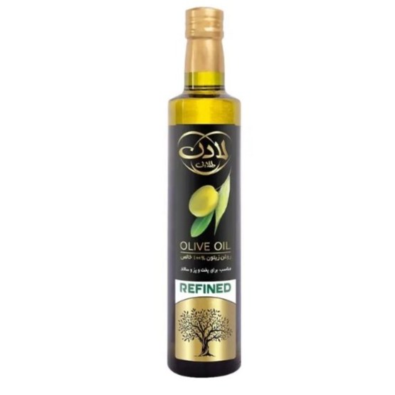 روغن زیتون بدون بو و با بو لادن طلایی 250 میلی لیتر