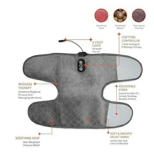 ماساژور زانو حرارتی Portable Knee Massager اورجینال