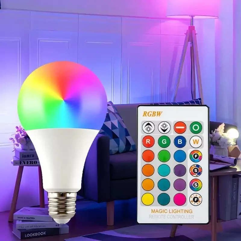 لامپ LED هوشمند کنترل دار مدل RGBW