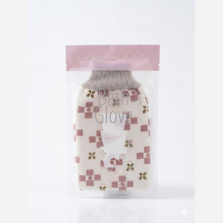 لیف حمام لایه بردار دستکشی (Bath Glove) طرح متنوع