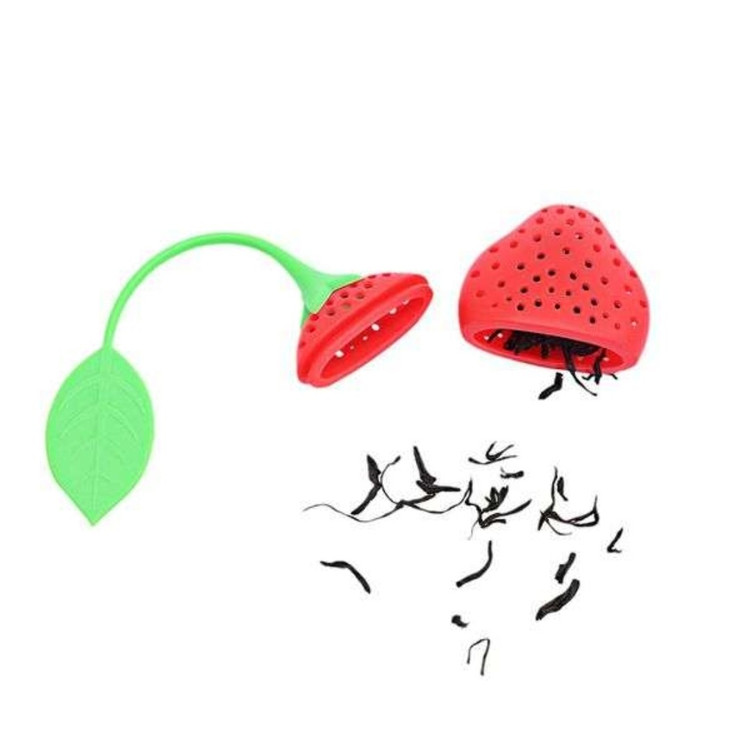 دمنوش ساز سیلیکونی مدل توت فرنگی و لیمو