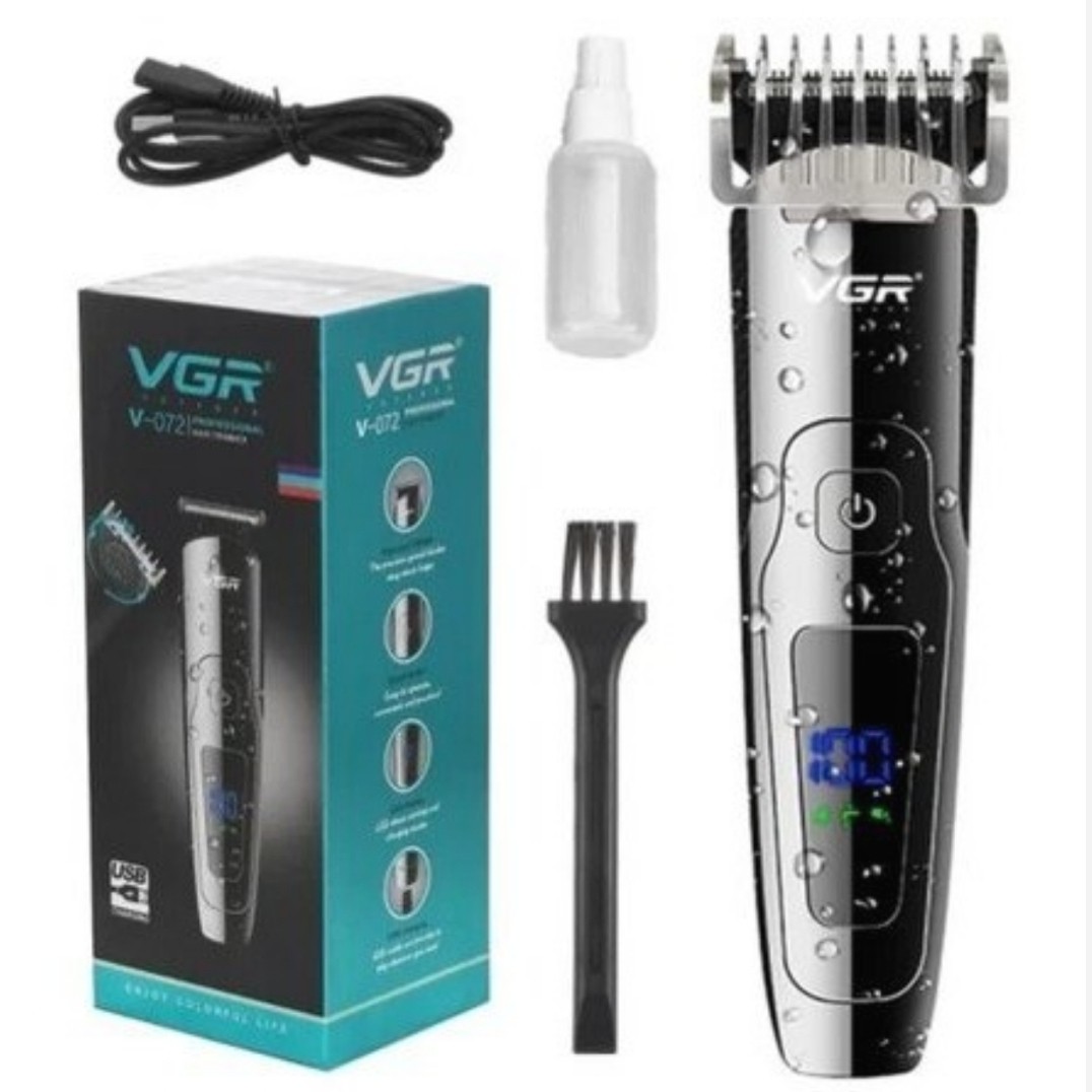 ماشین اصلاح موی صورت و سر وی جی آر مدل V-072 ماشین ریش تراش