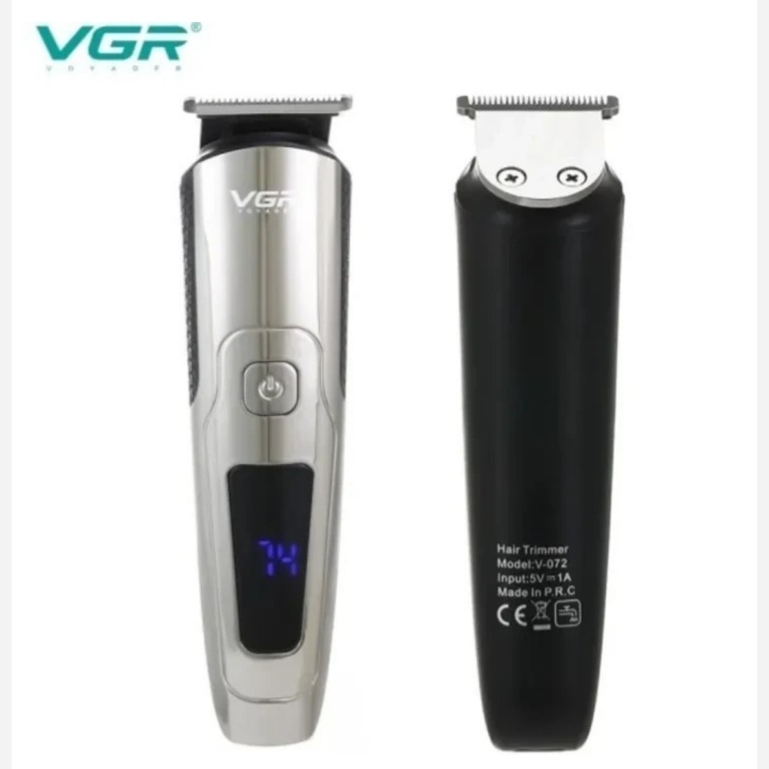 ماشین اصلاح موی صورت و سر وی جی آر مدل V-072 ماشین ریش تراش