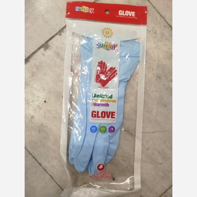 دستکش ظرفشویی سان دی در دو طرح مختلف