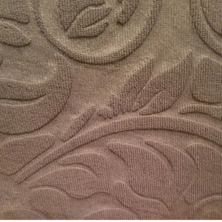نمگیرگل برجسته تک رو حوله ای میکروفایبر45*60