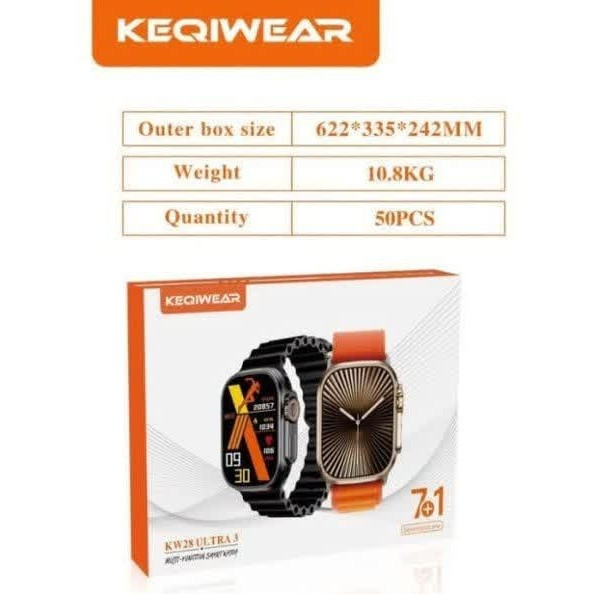 ساعت هوشمند7 بند اولترا مدل KW28 Ultra3