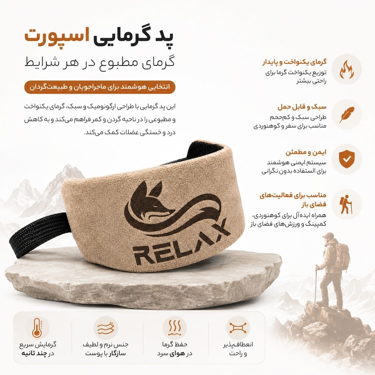پد گرمایشی ،کمربند گرمایشی
