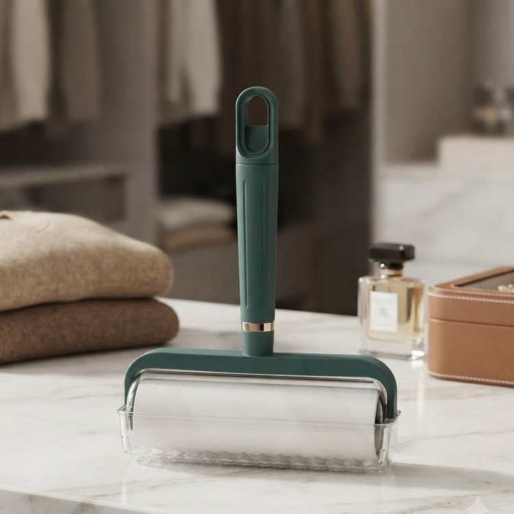 غلتک پرزگیر و جمعکننده مو (Lint Roller)