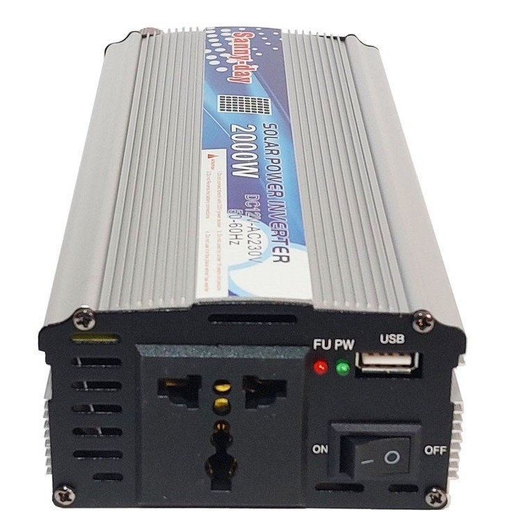 اینورتر برق سانی دی (Sanny-day) مدل 2000 وات DC12V به AC230V