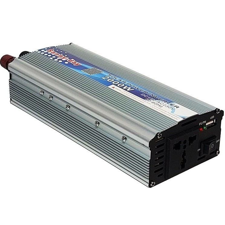 اینورتر برق سانی دی (Sanny-day) مدل 2000 وات DC12V به AC230V