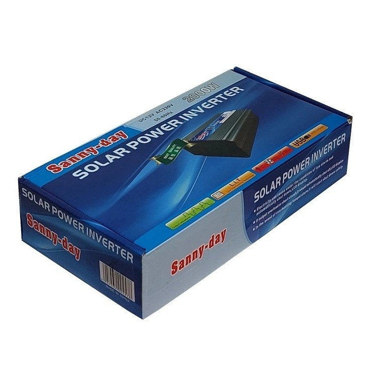 اینورتر برق سانی دی (Sanny-day) مدل 2000 وات DC12V به AC230V