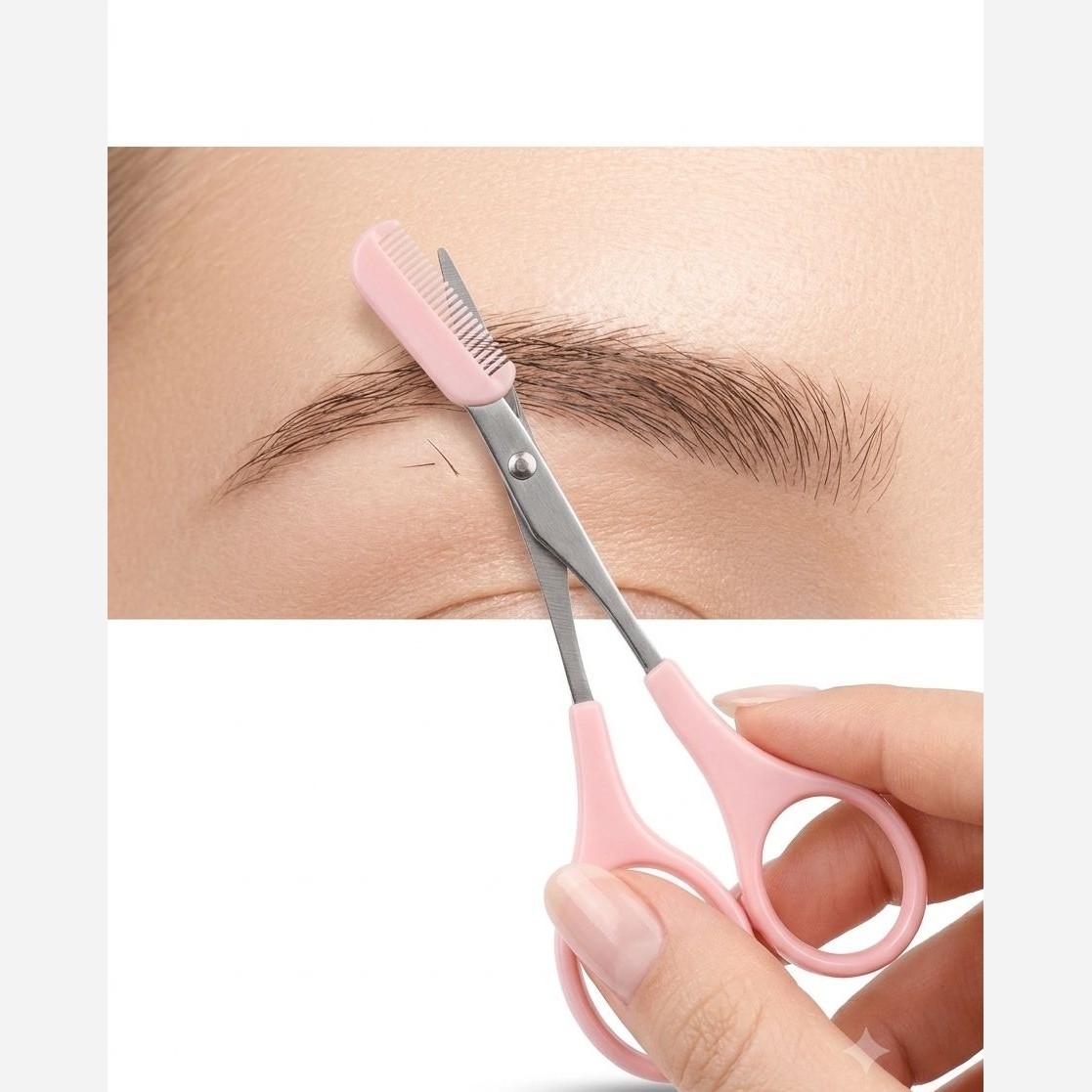 قیچی ابرو شانه دار Mini Brow Class
