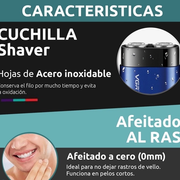 ماشین اصلاح (شیور) صورت وی جی ار مدل V-347