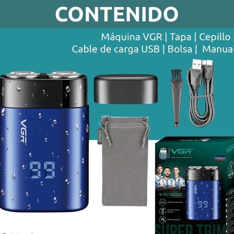 ماشین اصلاح (شیور) صورت وی جی ار مدل V-347