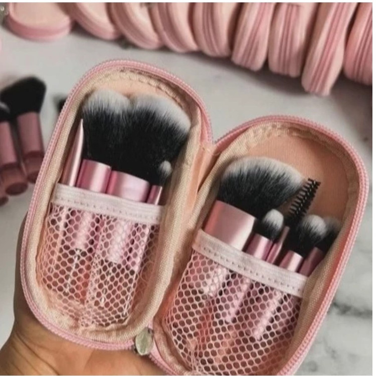 براش ده عددی کیف چرمی مینی
